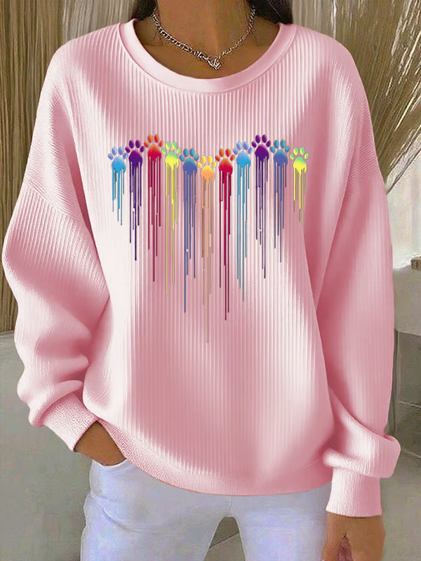 Rainbow Paws Sweatshirt