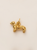 Golden Pup Charm