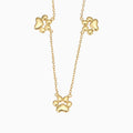 Trinity Paw Necklace