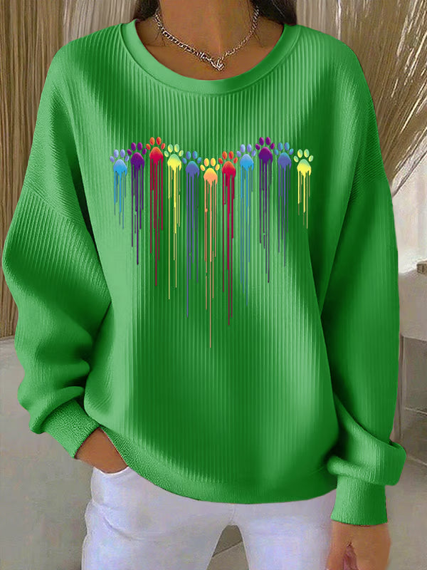 Rainbow Paws Sweatshirt