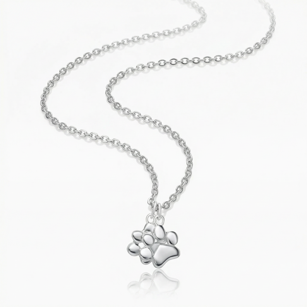 Double Paw Necklace